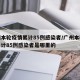 广州本轮疫情累计85例感染者/广州本轮疫情累计85例感染者是哪里的