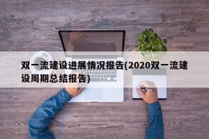 双一流建设进展情况报告(2020双一流建设周期总结报告)