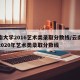 云南大学2016艺术类录取分数线/云南大学2020年艺术类录取分数线